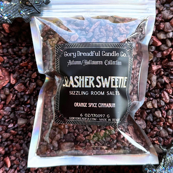 Gory Dreadful Candle Co Other - Slasher Sweetie Sizzling Room Salt Crystal Potpourri: Orange Spice Cinnabun
